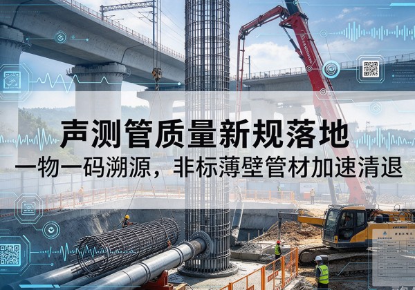 无锡声测管质量新规落地，一物一码溯源，非标薄壁管材加速清退