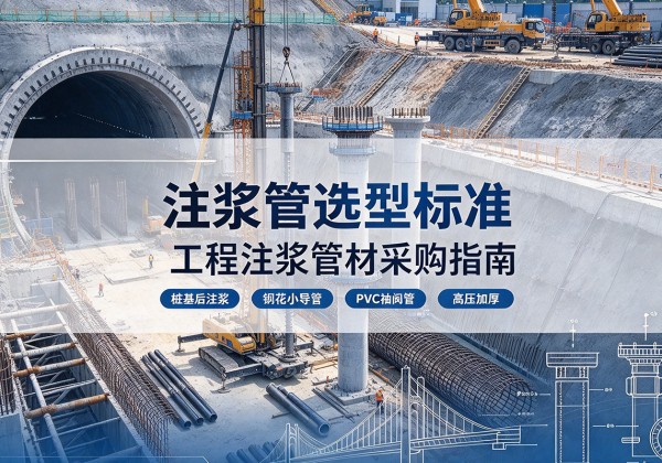 无锡注浆管选型标准